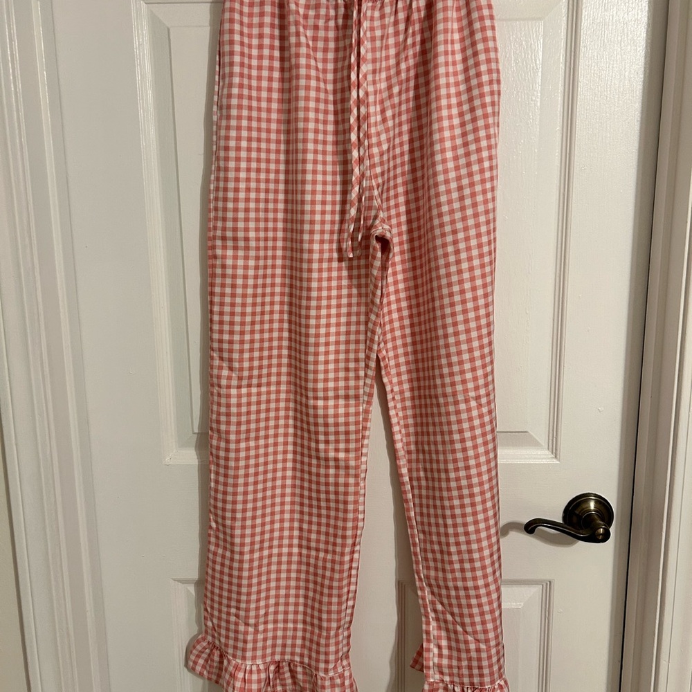 Pink Gingham Matching Set - Picture 3 of 4